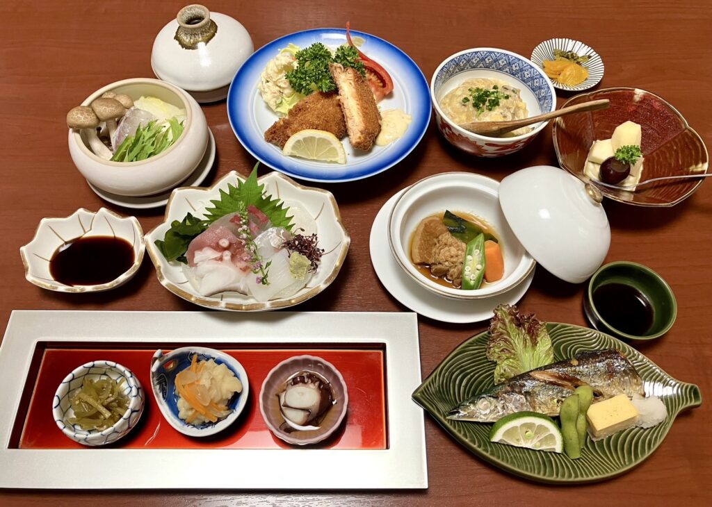 九月の旬会席